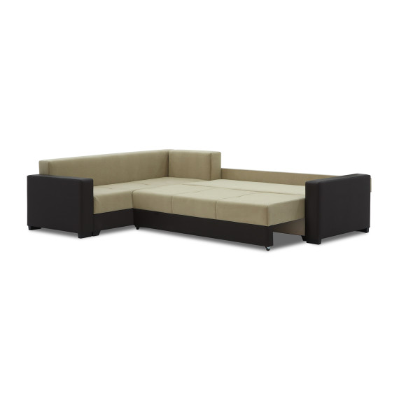 sofa HOBEL CORNER ERICA BROWN 3673/CREAM LEONARDO 3 L (6)