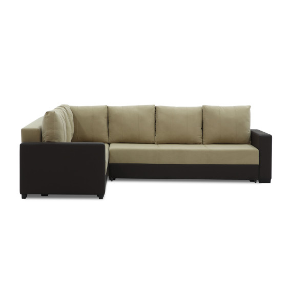 sofa HOBEL CORNER ERICA BROWN 3673/CREAM LEONARDO 3 L (6)