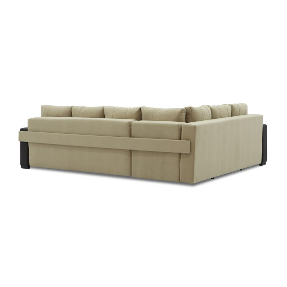 sofa HOBEL CORNER ERICA BROWN 3673/CREAM LEONARDO 3 L (6)