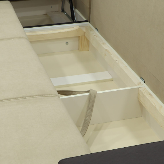 sofa HOBEL CORNER ERICA BROWN 3673/CREAM LEONARDO 3 L (6)