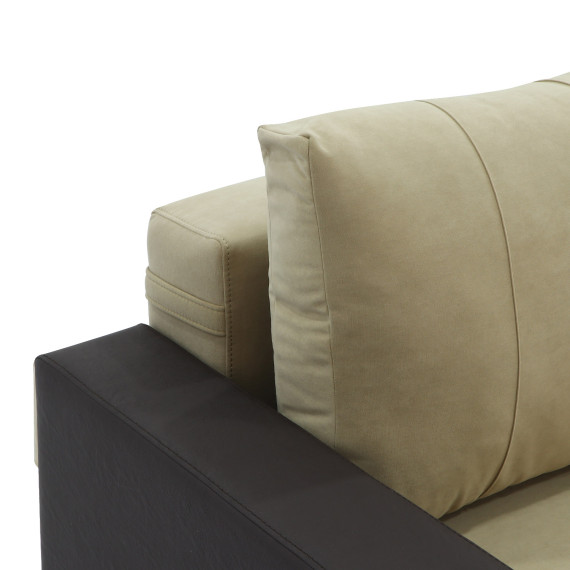 sofa HOBEL CORNER ERICA BROWN 3673/CREAM LEONARDO 3 L (6)