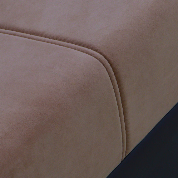 sofa HOBEL CORNER ERICA COFFEE V460/ LIGHT BROWN VIVALDI 20 R(6)