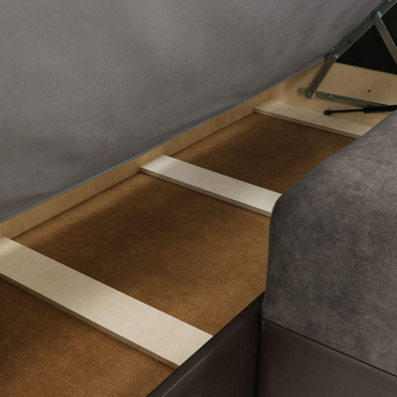 დივანი HOBEL CORNER ERICA F/P COFFEE V460/ DARK BROWN JAGUAR 18 L (6)