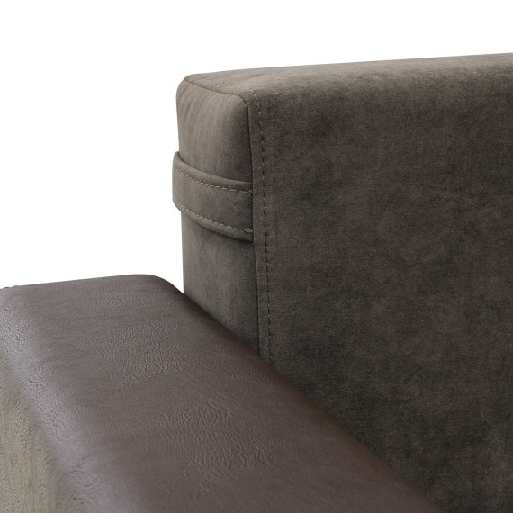 დივანი HOBEL CORNER ERICA F/P COFFEE V460/ DARK BROWN JAGUAR 18 R (6)