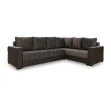 დივანი HOBEL CORNER ERICA F/P COFFEE V460/ DARK BROWN JAGUAR 18 R (6)