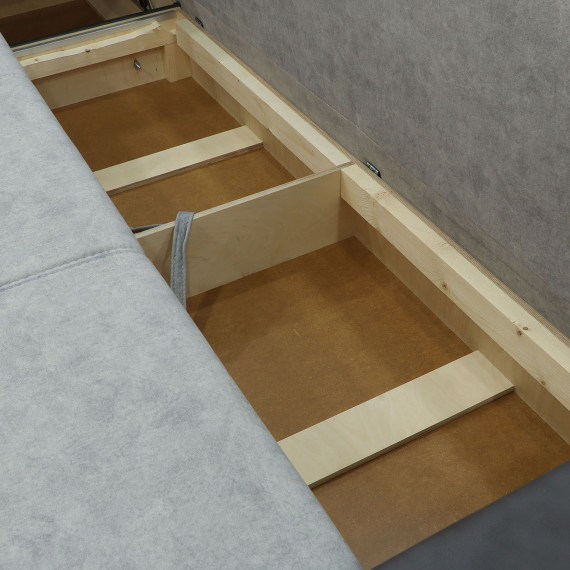 დივანი HOBEL CORNER ERICA F/P DARK GREY 8410/ LIGHT GREY JAGUAR 4 L(6)