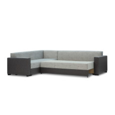 sofa HOBEL CORNER ERICA F/P DARK GREY 8410/ LIGHT GREY JAGUAR 4 L(6)