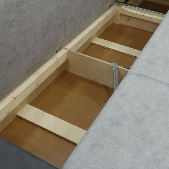 დივანი HOBEL CORNER ERICA F/P DARK GREY 8410/ LIGHT GREY JAGUAR 4 R (6)