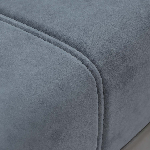 დივანი HOBEL CORNER ERICA LIGHT GREY 8409/BLUE GRAY VIVALDI 12 R(6)