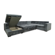 sofa HOBEL CORNER JASMIN DARK GREY MONACO 15/ BENORRY 1005/ GONZA 1015 R (6)