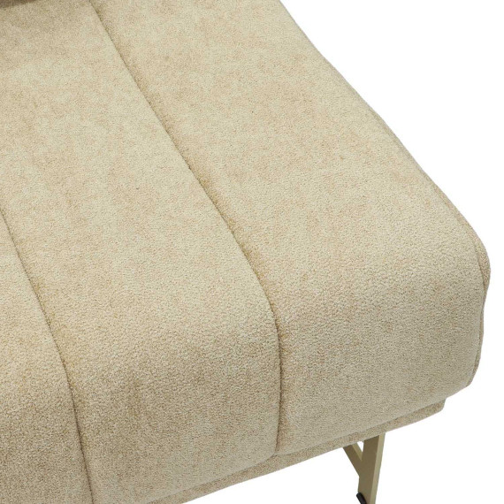 დივანი HOBEL CORNER KARAT CREAM BONCUK 6/ ONTARIO BAND JAFFA ORANGE L (2)