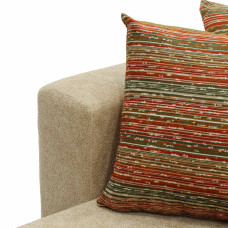 диван HOBEL CORNER KARAT CREAM BONCUK 6/ ONTARIO BAND JAFFA ORANGE L (2)