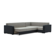 sofa HOBEL CORNER KATRIN BLACK 4503/CAPPUCCINO SCANDI 19 R (6)