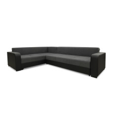 sofa HOBEL CORNER KATRIN F/P BLACK 4503/DARK GREY SCANDI 22 L (6)