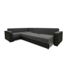 sofa HOBEL CORNER KATRIN F/P BLACK 4503/DARK GREY SCANDI 22 L (6)