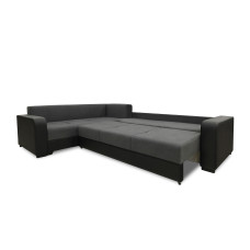 sofa HOBEL CORNER KATRIN F/P BLACK 4503/DARK GREY SCANDI 22 L (6)