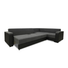 диван HOBEL CORNER KATRIN F/P BLACK 4503/DARK GREY SCANDI 22 R (6)