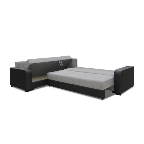 დივანი HOBEL CORNER KATRIN DARK GREY 8410/ GREY SCANDI 18 L (6)