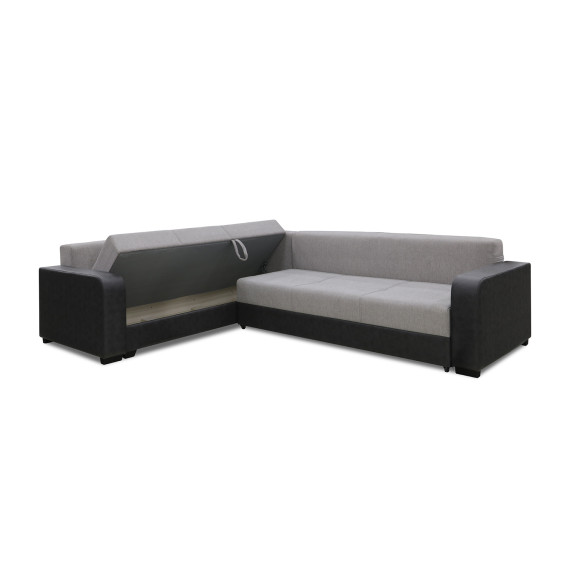 დივანი HOBEL CORNER KATRIN DARK GREY 8410/ GREY SCANDI 18 L (6)