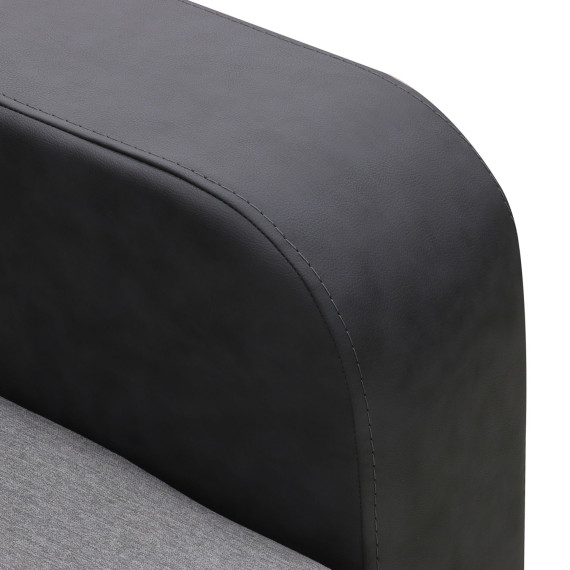 დივანი HOBEL CORNER KATRIN DARK GREY 8410/ GREY SCANDI 18 L (6)