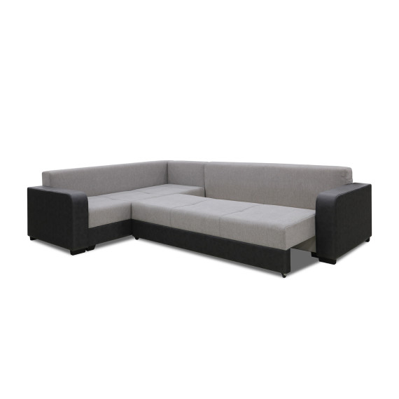 დივანი HOBEL CORNER KATRIN DARK GREY 8410/ GREY SCANDI 18 L (6)