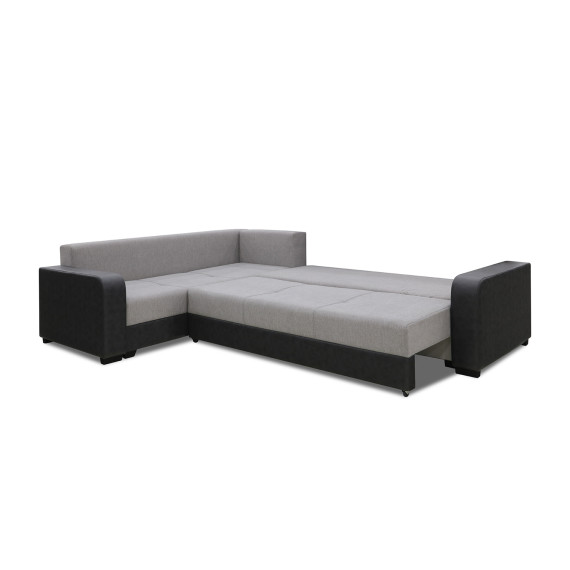 დივანი HOBEL CORNER KATRIN DARK GREY 8410/ GREY SCANDI 18 L (6)