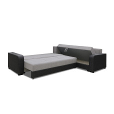sofa HOBEL CORNER KATRIN DARK GREY 8410/ GREY SCANDI 18 R (6)
