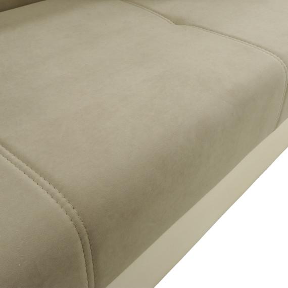 დივანი HOBEL CORNER KATRIN F/P LEATHER VANILLA/BEIGE LEONARDO 3 L (6)