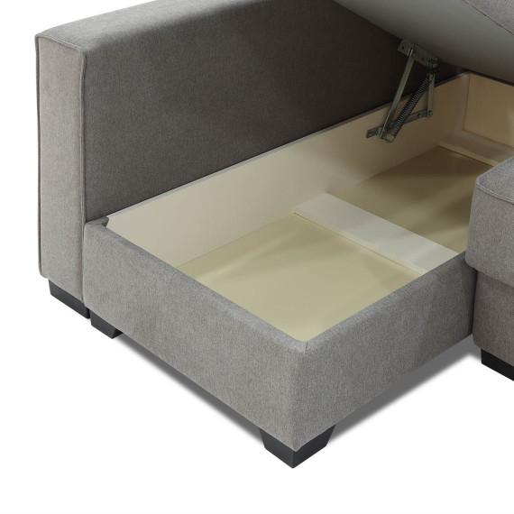 დივანი HOBEL CORNER LIZA PLUS D/P CAPPUCCINO SCANDI 19 L (5)