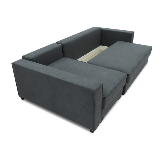 დივანი HOBEL CORNER LIZA PLUS D/P DARK GREY SCANDI 23 L (5)