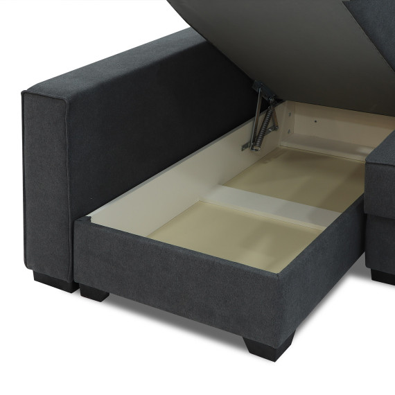 დივანი HOBEL CORNER LIZA PLUS D/P DARK GREY SCANDI 23 L (5)