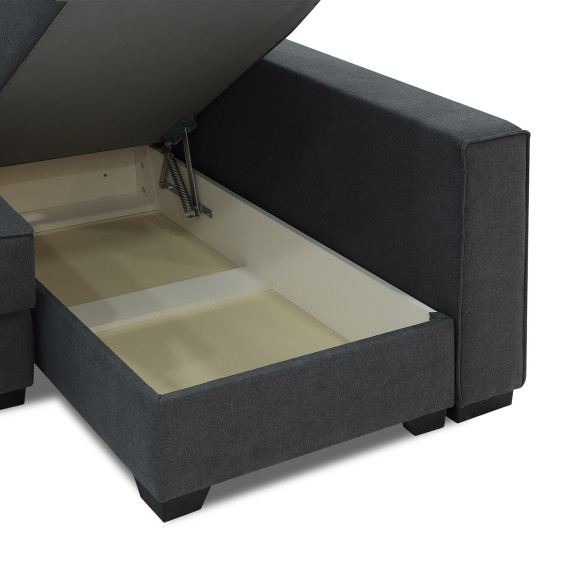 დივანი HOBEL CORNER LIZA PLUS D/P DARK GREY SCANDI 23 R (5)