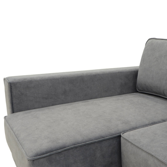 დივანი HOBEL CORNER LIZA PLUS F/P DARK GREY JAGUAR 9 L (5)