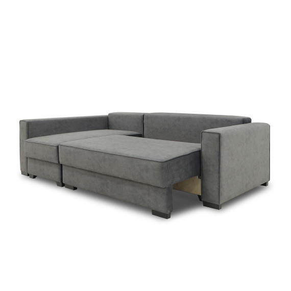 დივანი HOBEL CORNER LIZA PLUS F/P DARK GREY JAGUAR 9 L (5)