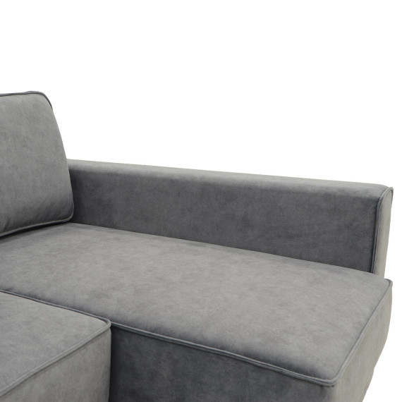 დივანი HOBEL CORNER LIZA PLUS F/P DARK GREY JAGUAR 9 R (5)