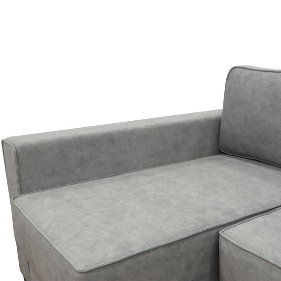 დივანი HOBEL CORNER LIZA PLUS F/P GREY JAGUAR 4 L (5)