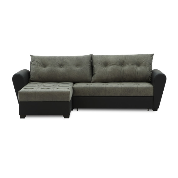 диван HOBEL CORNER MODERN BLACK 4503/ GREY RONALDO 1808 (4)