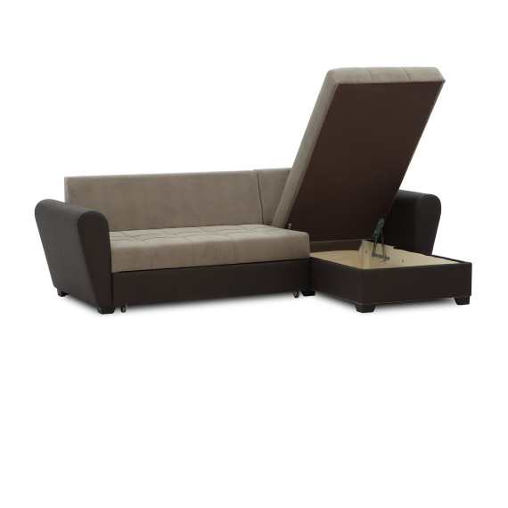 диван HOBEL CORNER MODERN BROWN 3673/CAPPUCCINO VIVALDI 5 (4)