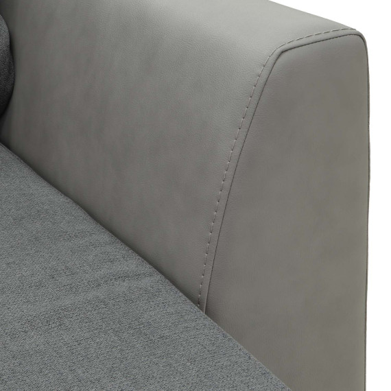 დივანი HOBEL CORNER MODERN LUXE LIGHT GREY 8409/ GREY ASTERI 5 (4)