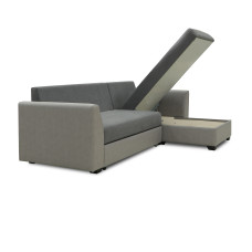 დივანი HOBEL CORNER MODERN LUXE LIGHT GREY 8409/ GREY ASTERI 5 (4)