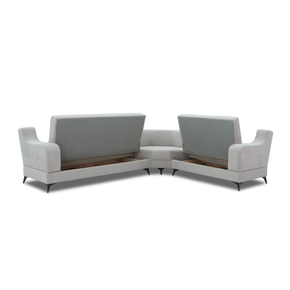 დივანი HOBEL CORNER NEW YORK  GREY BUKLE 9/ RETTIO 1012 R (4)