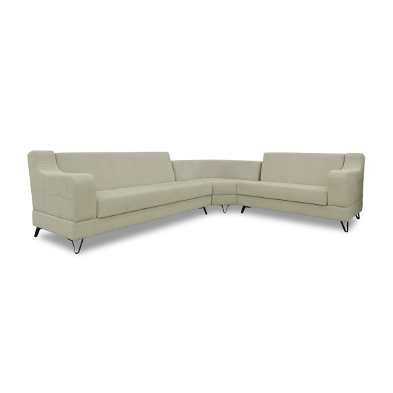 დივანი HOBEL CORNER NEW YORK BLACK KAX-0432-0125 CREAM BEATTO 1065/ LAMENIA 1016 L (4)