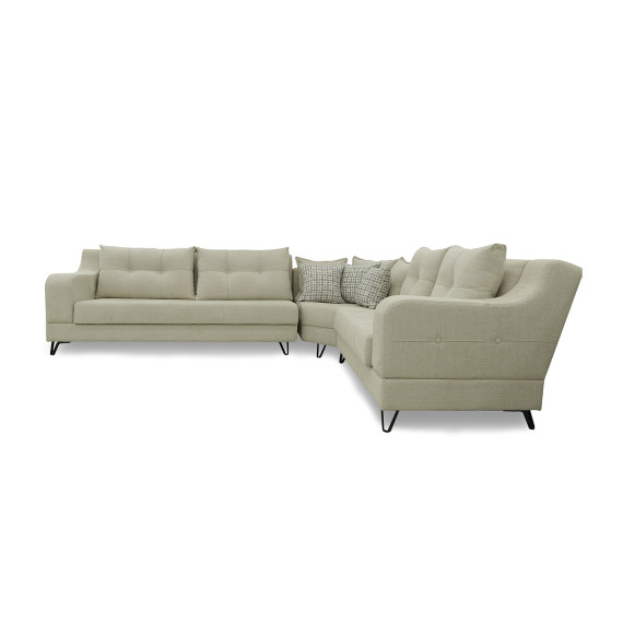 დივანი HOBEL CORNER NEW YORK BLACK KAX-0432-0125 CREAM BEATTO 1065/ LAMENIA 1016 R (4)