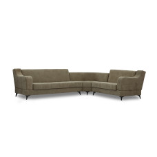 sofa HOBEL CORNER NEW YORK BROWN BEATTO 1015/ LAMENIA 1016 R (4)