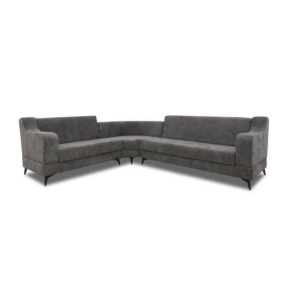 დივანი HOBEL CORNER NEW YORK  GREY BEATTO 1036/ LAMENIA 1011 L (4)