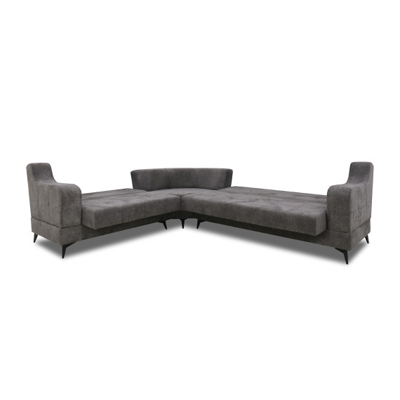 დივანი HOBEL CORNER NEW YORK  GREY BEATTO 1036/ LAMENIA 1011 L (4)