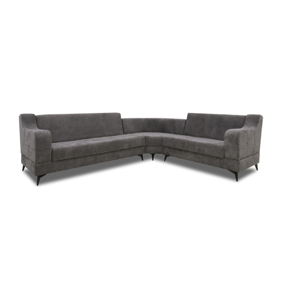დივანი HOBEL CORNER NEW YORK  GREY BEATTO 1036/ LAMENIA 1011 R (4)