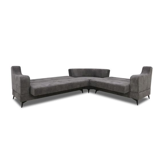 დივანი HOBEL CORNER NEW YORK  GREY BEATTO 1036/ LAMENIA 1011 R (4)