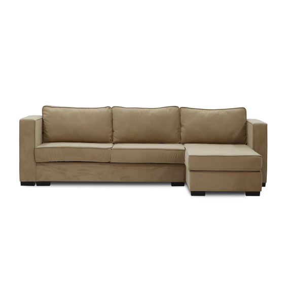 დივანი HOBEL CORNER ROSE LIGHT BROWN VIVALDI 21 (4)