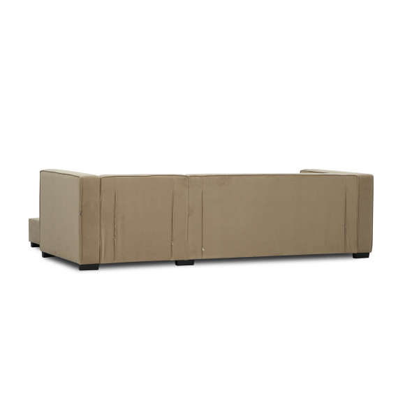 დივანი HOBEL CORNER ROSE LIGHT BROWN VIVALDI 21 (4)